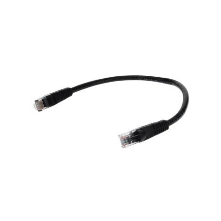 AddOn ADD-10FCAT6-BK RJ-45 M/M Patch Cable 10FT Black CAT6 UTP PVC CU