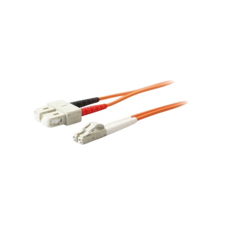 AddOn ADD-SC-LC-3M6MMF 3M Fiber Optic MMF LC/SC 62.5/125 Duplex Patch Cable