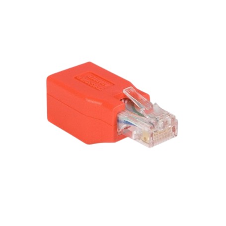 StarTech.com C6CROSSOVER Gigabit CAT6 Ethernet Crossover Adapter - Red Network Cable
