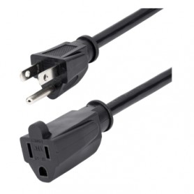 StarTech.com PAC1016 6 ft Power Cord Extension - NEMA 5-15R to NEMA 5-15P