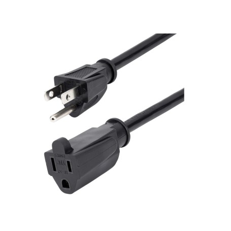 StarTech.com PAC1016 6 ft Power Cord Extension - NEMA 5-15R to NEMA 5-15P