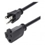 StarTech.com PAC10115 15 ft Power Extension Cord - NEMA 5-15R to NEMA 5-15P Cable