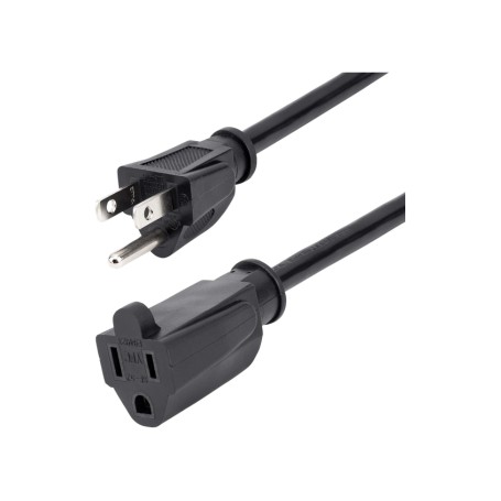 StarTech.com PAC10120 20 ft Power Cord Extension - NEMA 5-15R to NEMA 5-15P