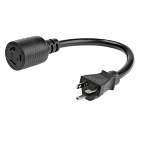 StarTech.com PAC520PLR1 1' / 0.3m Power Adapter Cord - NEMA-L5-20R to NEMA-5-20P