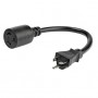 StarTech.com PAC520PLR1 1' / 0.3m Power Adapter Cord - NEMA-L5-20R to NEMA-5-20P