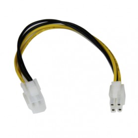 StarTech.com ATXP4EXT 8 inch 4 Pin P4 CPU Power Extension - Power Extension Cable