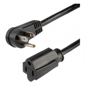 StarTech.com RFX-6F-POWER-CORD 6FT Power Extension Cord Right Angle 5-15P to 5-15R