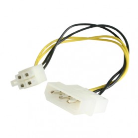 StarTech.com LP4P4ADAP 6 inch LP4 to P4 Auxiliary Power Cable Adapter