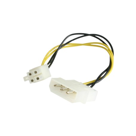 StarTech.com LP4P4ADAP 6 inch LP4 to P4 Auxiliary Power Cable Adapter