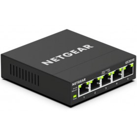 NETGEAR GS305E-100NAS 5 Port Gigabit Ethernet Plus Switch