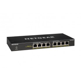 NETGEAR GS308PP-100NAS 8-Port Ethernet PoE+ Switch