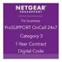 Netgear PMB0313-10000S ProSUPPORT OnCall 24x7 Tech Support 1 Year Service