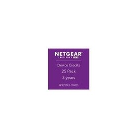 Netgear NPR25PK3-10000S Insight Pro 25-Pack Service 3 Year Technical Support