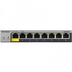 NETGEAR GS108T-300NAS 8 Port Gigabit Ethernet Smart Managed Pro Switch