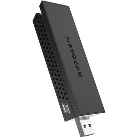 Netgear A6210-100PAS AC1200 WiFi USB 3.0 Adapter, Dual Band, High Gain