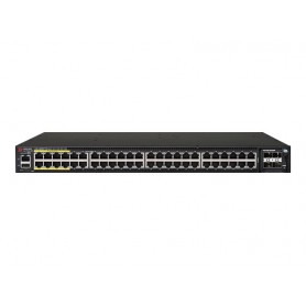 Ruckus ICX7450-48P-E Wireless LLC 48 Port 1GbE Switch PoE Bundle 4x10G SFP Uplinks