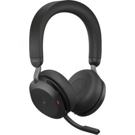 Jabra 27599-999-999 Evolve2 75 MS Noise-Canceling Wireless Headset (Black)