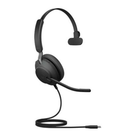Jabra 24089-889-899 Evolve2 40 Mono Wired On-Ear Headset
