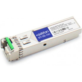 AddOn AA1419076-E6-AO 1000BASE-Bxu SFP SMF 1310NMTX 1490NMRX 40KM LC F/Nortel 100% Comp