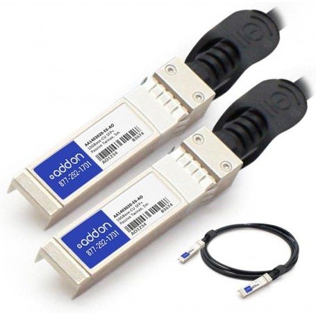 AddOn AA1403020-E6-AO 5M 10GBASE-CU Passive Twinax Copper Cable F/Nortel DAC SFP+/SFP+