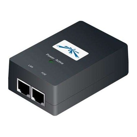 Ubiquiti Networks PoE-48-24W-G 48V PoE Adapter with Gigabit LAN Port