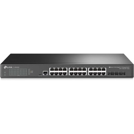 TP-Link TL-SG3428X JetStream 24-Port Gigabit L2+ Managed Switch with 4 10GE SFP+ Slots