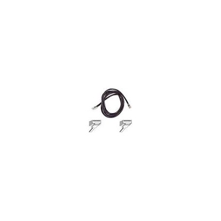 Belkin A3L791-25-BLK CAT 5e RJ45 Patch Cable Bla25ck -Ft