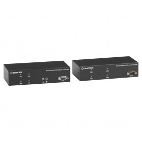 Black Box KVXLCF-200-R2 KVM Extender Over Fiber, Dual-Monitor, DVI-I, USB 2.0