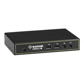 Black Box EMD2002SE-R DVI KVM-over-IP Extender Receiver, Dual-Head