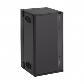 Black Box WMD26-2425-PQU Wallmount Cabinet, Enclosed 26U Rack for Networking