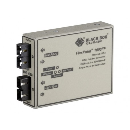 Black Box LMC1001A FlexPoint - media converter - GigE
