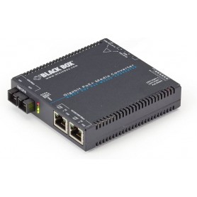 Black Box LGC5212A Gigabit Ethernet Media Converter Single Mode