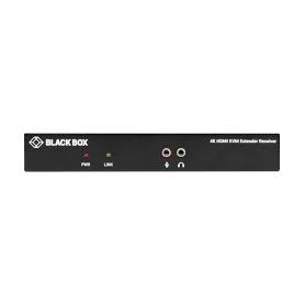 Black Box KVXLCH-100 4K HDMI KVM CATx Extender Kit, Single-Monitor