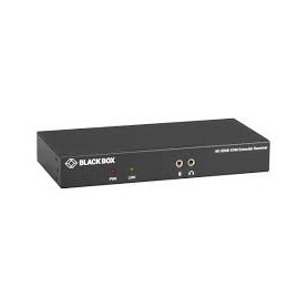 Black Box KVXLCDP-100 KVX Series KVM Extender over CATx - 4K, Single-Head, DisplayPort, USB 2.0 Hub, Serial