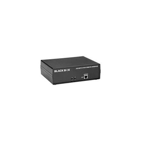 Black Box SW1046A Remotely Controlled Layer 1 A/B Switch DB9, 1 x 2 - switch