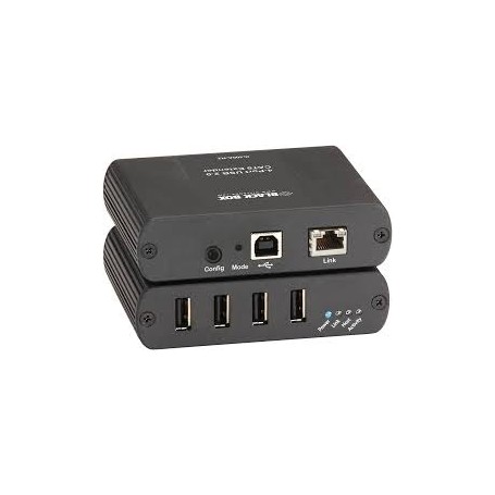 Black Box IC400A-R2 4-Port USB 2.0 Type-A over CatX Extender