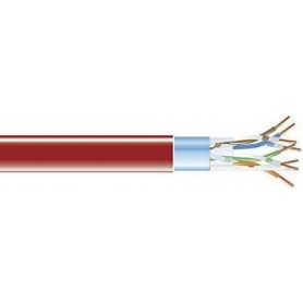 Black Box EVNSL0516A-1000 CAT5e bulk cable - 1000 ft - red