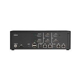 Black Box SS2P-SH-DP-UCAC NIAP3 2-Port Single-Monitor CAC Secure KVM Switch