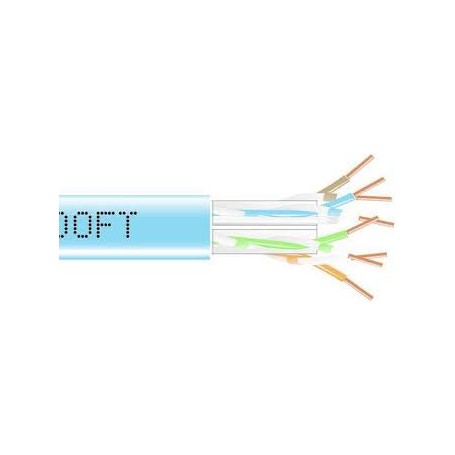 Black Box EYN871B-PB-1000 Gigatrue 550 CAT6 Bulk PLN, Blue, 1000FT