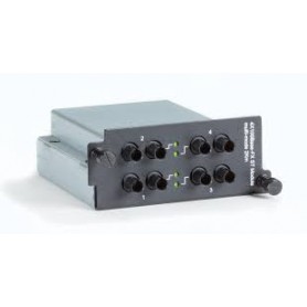 Black Box LE2711C Extreme Temperature Switch Module, 4 Port Multimode