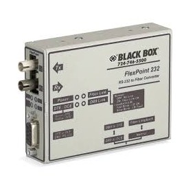 Black Box ME660A-MST FlexPoint RS-232 to Fiber Converter - media converter