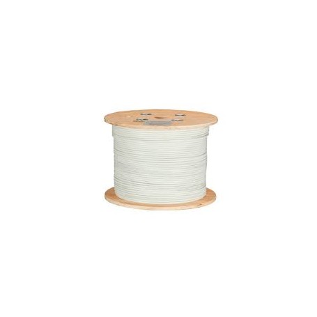 "Black Box C6ABC50S-WH-1000 CAT6A Shielded Bulk Cable - 1000ft White in packaging"