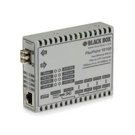 Black Box LMC100A-LC-R2 FlexPoint Modular Media Converter - fiber media converter