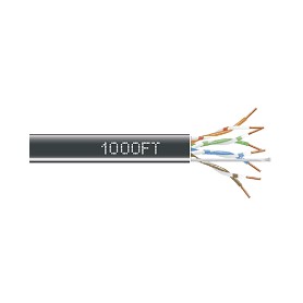 Black Box EYN860A-PB-1000 GigaBase Cat5e 350MHz Solid Ethernet Bulk Cable