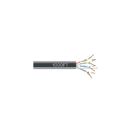 Black Box EYN860A-PB-1000 GigaBase Cat5e 350MHz Solid Ethernet Bulk Cable