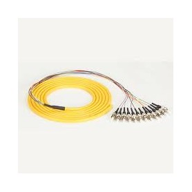Black Box FOPT50S1-LC-12YL-3 OS2 9-Micron Single-Mode Fiber Optic Pigtail