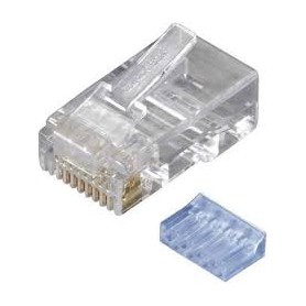 Black Box  FMTP6-R2-250PAK Cat6 Modular Plugs Rj-45 250-pack