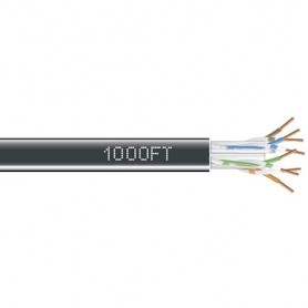 Black Box EYN880A-PB-1000 GigaTrue 550 - bulk cable - 1000 ft - black