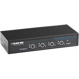 Black Box KV9004A KVM Switch for PS/2 Servers and Consoles, 4-Port