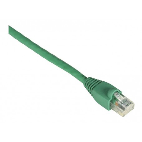 Black Box EVNSL642-0015-25PAK GigaTrue Cat.6 UTP Patch Network Cable, 15 ft, Gold Plated Connectors, Green Jacket